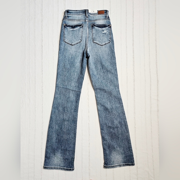 Judy Blue High Rise Bootcut Jeans Size 1/25 Slight Distressing Work Or Play NWT - Picture 12 of 15